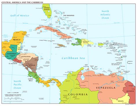 central america and caribbean